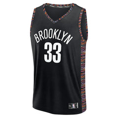 Nic Claxton Brooklyn Nets 2025/26 City Edition Fast Break Jersey Black | Fanatics discount