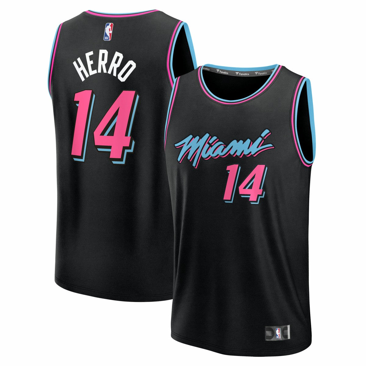 Tyler Herro Miami Heat 2025/26 City Edition Fast Break Jersey Black | Fanatics for sale