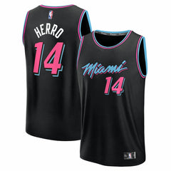 Tyler Herro Miami Heat 2025/26 City Edition Fast Break Jersey Black | Fanatics for sale