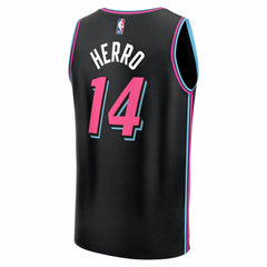 Tyler Herro Miami Heat 2025/26 City Edition Fast Break Jersey Black | Fanatics for sale
