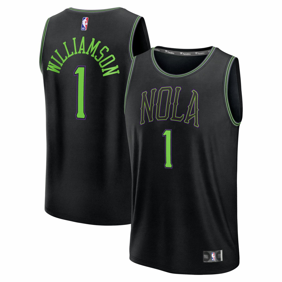 Zion Williamson New Orleans Pelicans Youth 2025/26 City Edition Fastbreak Jersey Black | Fanatics