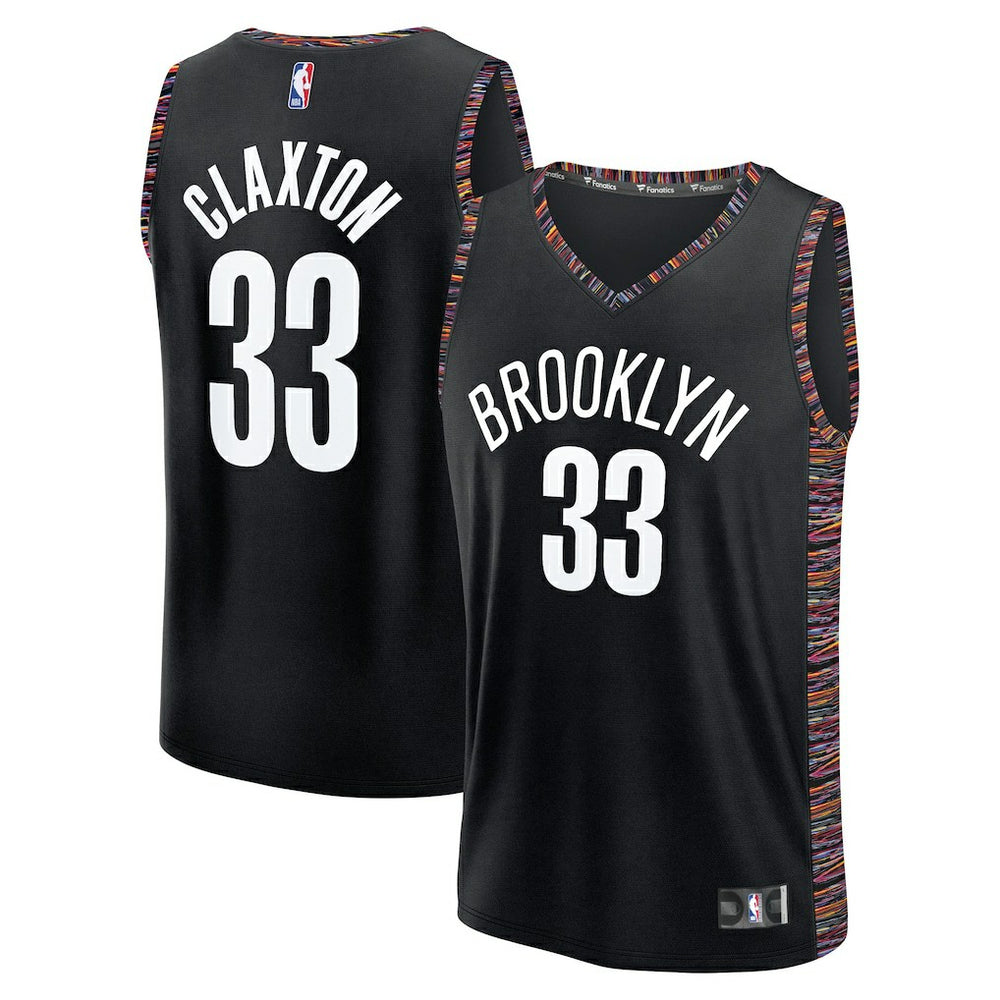 Nic Claxton Brooklyn Nets Youth 2025/26 City Edition Fastbreak Jersey Black | Fanatics