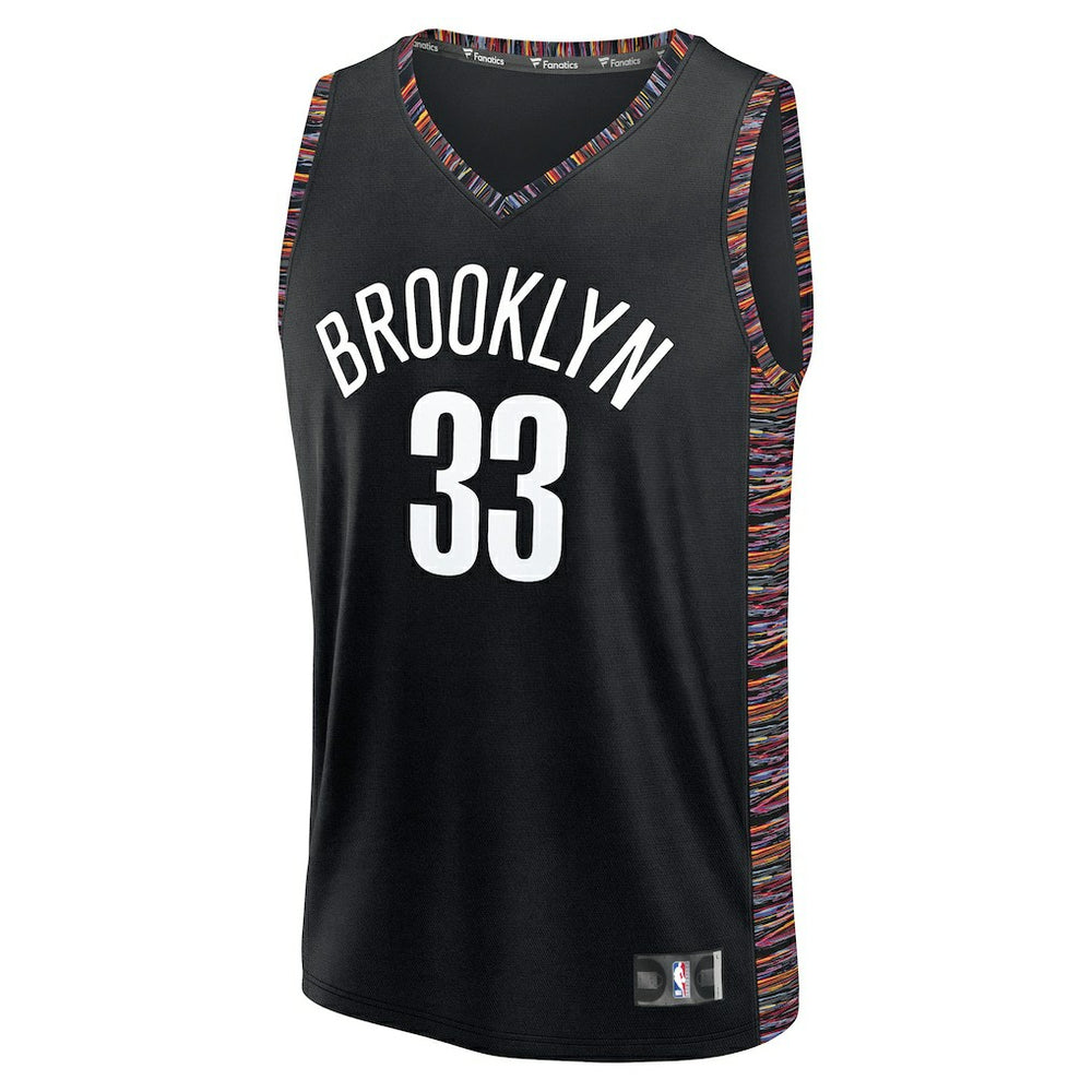 Nic Claxton Brooklyn Nets Youth 2025/26 City Edition Fastbreak Jersey Black | Fanatics