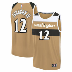 Tre Johnson III Washington Wizards Youth 2025/26 City Edition Fastbreak Jersey Gold | Fanatics
