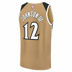Tre Johnson III Washington Wizards Youth 2025/26 City Edition Fastbreak Jersey Gold | Fanatics