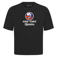 New York Islanders Levelwear Team Surge Luxe Signature Knit T-Shirt - Black - NHL 203613886