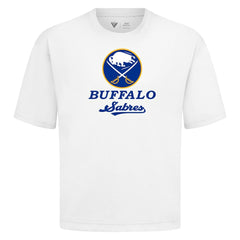 Buffalo Sabres Levelwear Team Surge Luxe Signature Knit T-Shirt - White - NHL 203613888