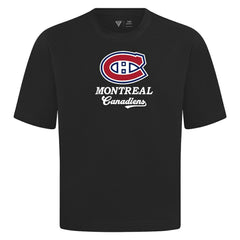 Montreal Canadiens Levelwear Team Surge Luxe Signature Knit T-Shirt - Black - NHL 203613916