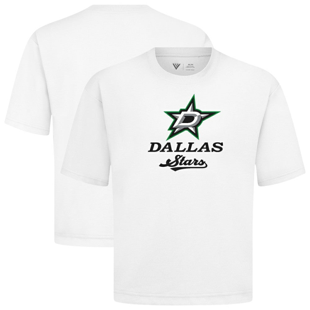 Dallas Stars Levelwear Team Surge Luxe Signature Knit T-Shirt - White - NHL 203613928