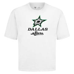 Dallas Stars Levelwear Team Surge Luxe Signature Knit T-Shirt - White - NHL 203613928