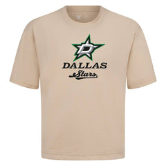 Dallas Stars Levelwear Team Surge Luxe Signature Knit T-Shirt - Khaki - NHL 203613929