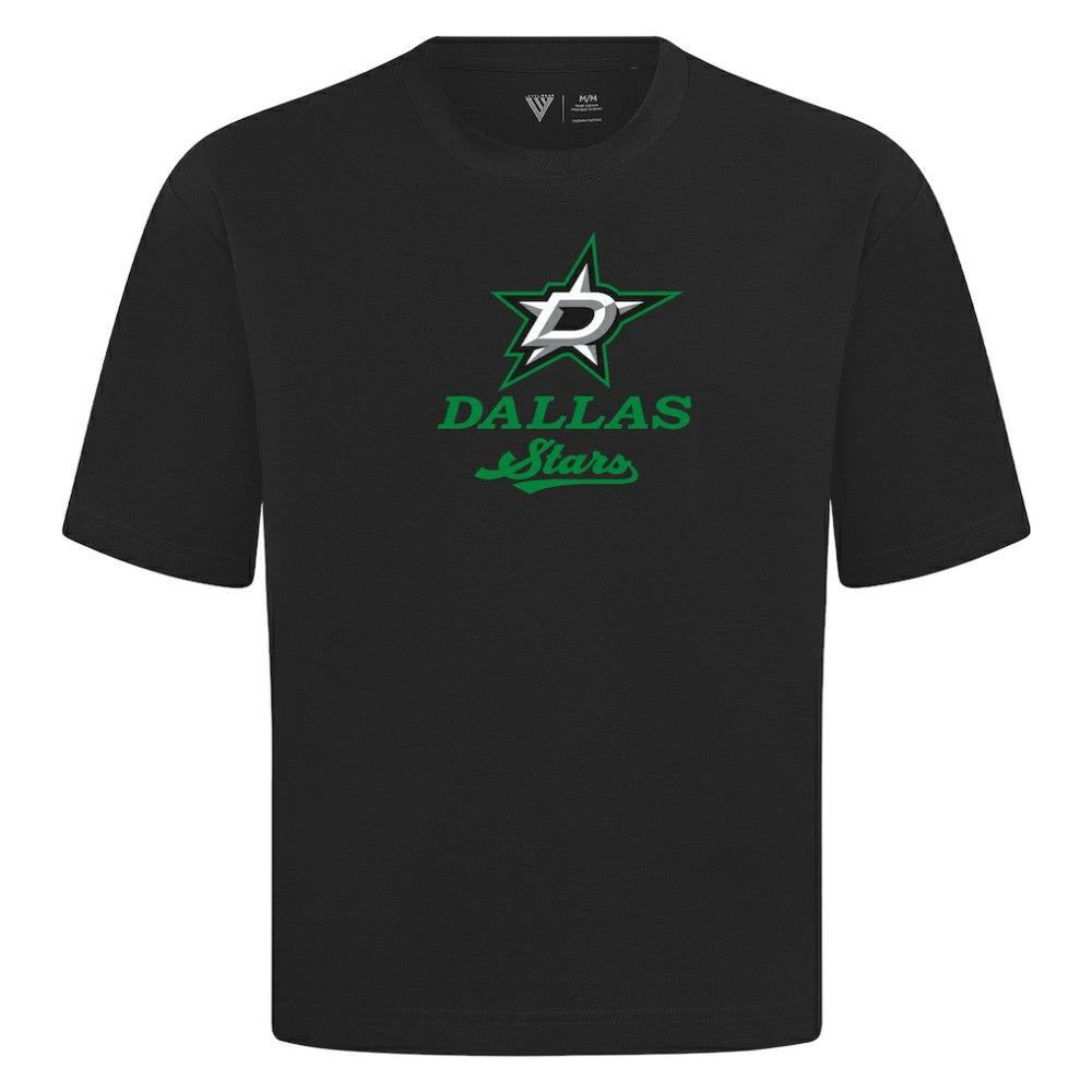 Dallas Stars Levelwear Team Surge Luxe Signature Knit T-Shirt - Black - NHL 203613930
