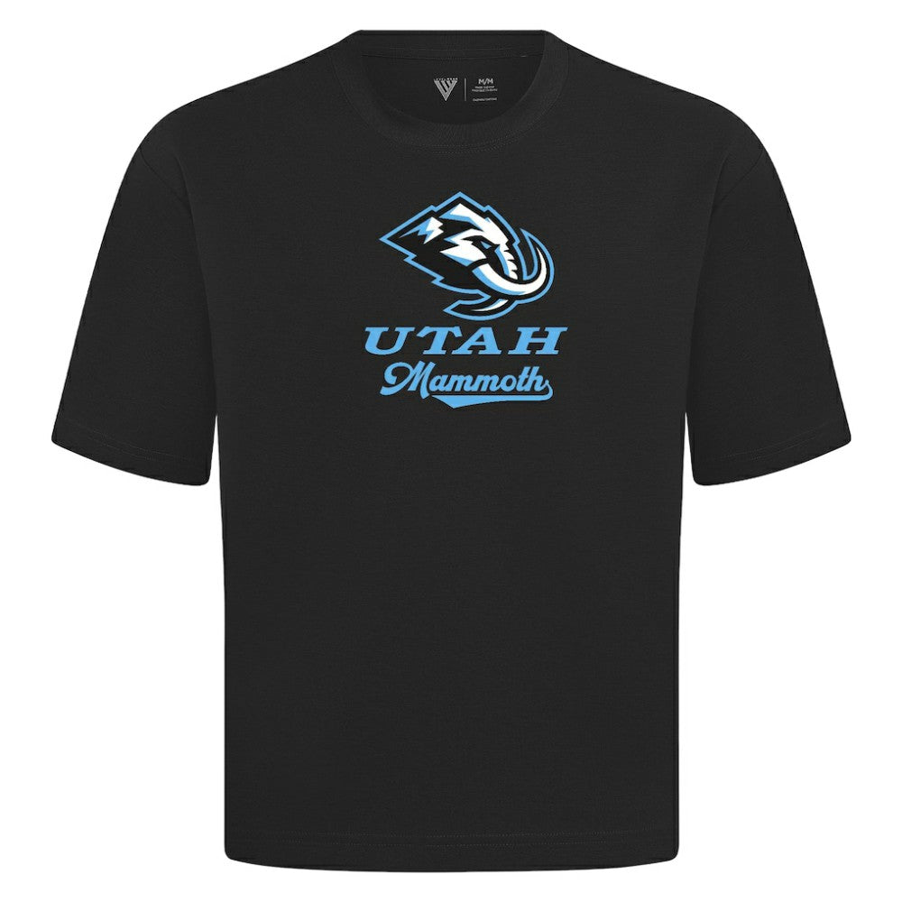 Utah Mammoth Levelwear Team Surge Luxe Signature Knit T-Shirt - Black - NHL 203613944