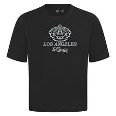 Los Angeles Kings Levelwear Team Surge Luxe Signature Knit T-Shirt - Black - NHL 203613948