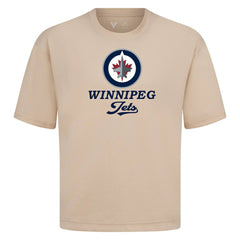 Winnipeg Jets Levelwear Team Surge Luxe Signature Knit T-Shirt - Khaki - NHL 203613955