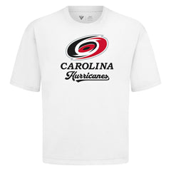 Carolina Hurricanes Levelwear Team Surge Luxe Signature Knit T-Shirt - White - NHL 203613971