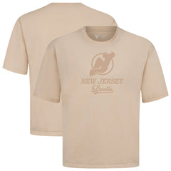 New Jersey Devils Levelwear Shadow Surge Luxe Signature Knit T-Shirt - Khaki - NHL 203613979
