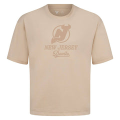 New Jersey Devils Levelwear Shadow Surge Luxe Signature Knit T-Shirt - Khaki - NHL 203613979