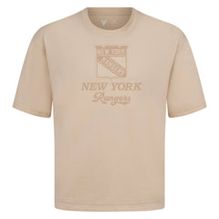 New York Rangers Levelwear Shadow Surge Luxe Signature Knit T-Shirt - Khaki - NHL 203613980