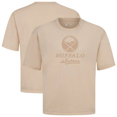 Buffalo Sabres Levelwear Shadow Surge Luxe Signature Knit T-Shirt - Khaki - NHL 203613988
