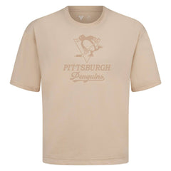 Pittsburgh Penguins Levelwear Shadow Surge Luxe Signature Knit T-Shirt - Khaki - NHL 203613992