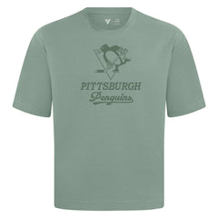 Pittsburgh Penguins Levelwear Shadow Surge Luxe Signature Knit T-Shirt - Green - NHL 203613993