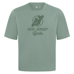 New Jersey Devils Levelwear Shadow Surge Luxe Signature Knit T-Shirt - Green - NHL 203614001