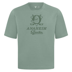Anaheim Ducks Levelwear Shadow Surge Luxe Signature Knit T-Shirt - Green - NHL 203614004