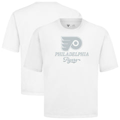 Philadelphia Flyers Levelwear Shadow Surge Luxe Signature Knit T-Shirt - White - NHL 203614005