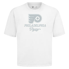 Philadelphia Flyers Levelwear Shadow Surge Luxe Signature Knit T-Shirt - White - NHL 203614005