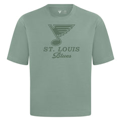St. Louis Blues Levelwear Shadow Surge Luxe Signature Knit T-Shirt - Green - NHL 203614023