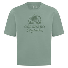 Colorado Avalanche Levelwear Shadow Surge Luxe Signature Knit T-Shirt - Green - NHL 203614024