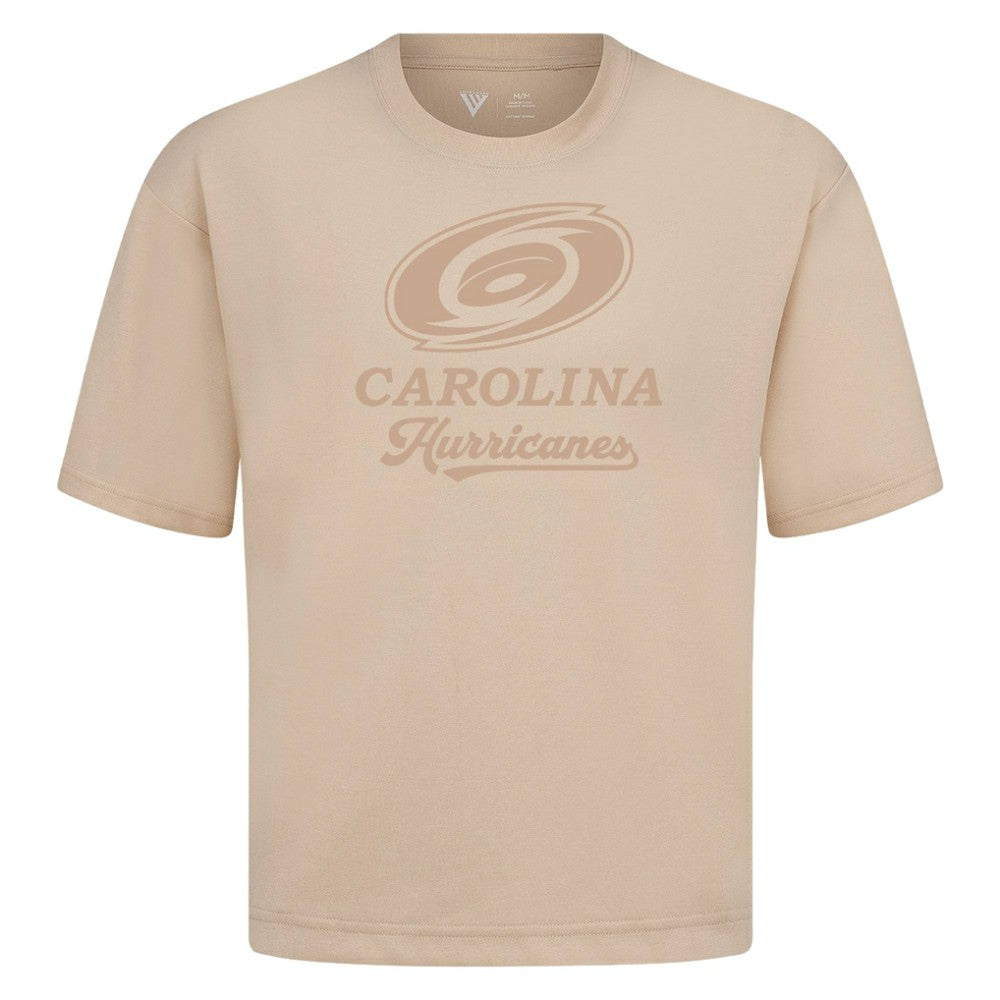 Carolina Hurricanes Levelwear Shadow Surge Luxe Signature Knit T-Shirt - Khaki - NHL 203614031
