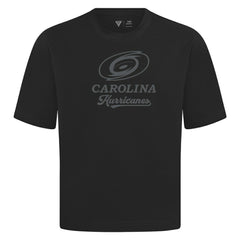 Carolina Hurricanes Levelwear Shadow Surge Luxe Signature Knit T-Shirt - Black - NHL 203614033