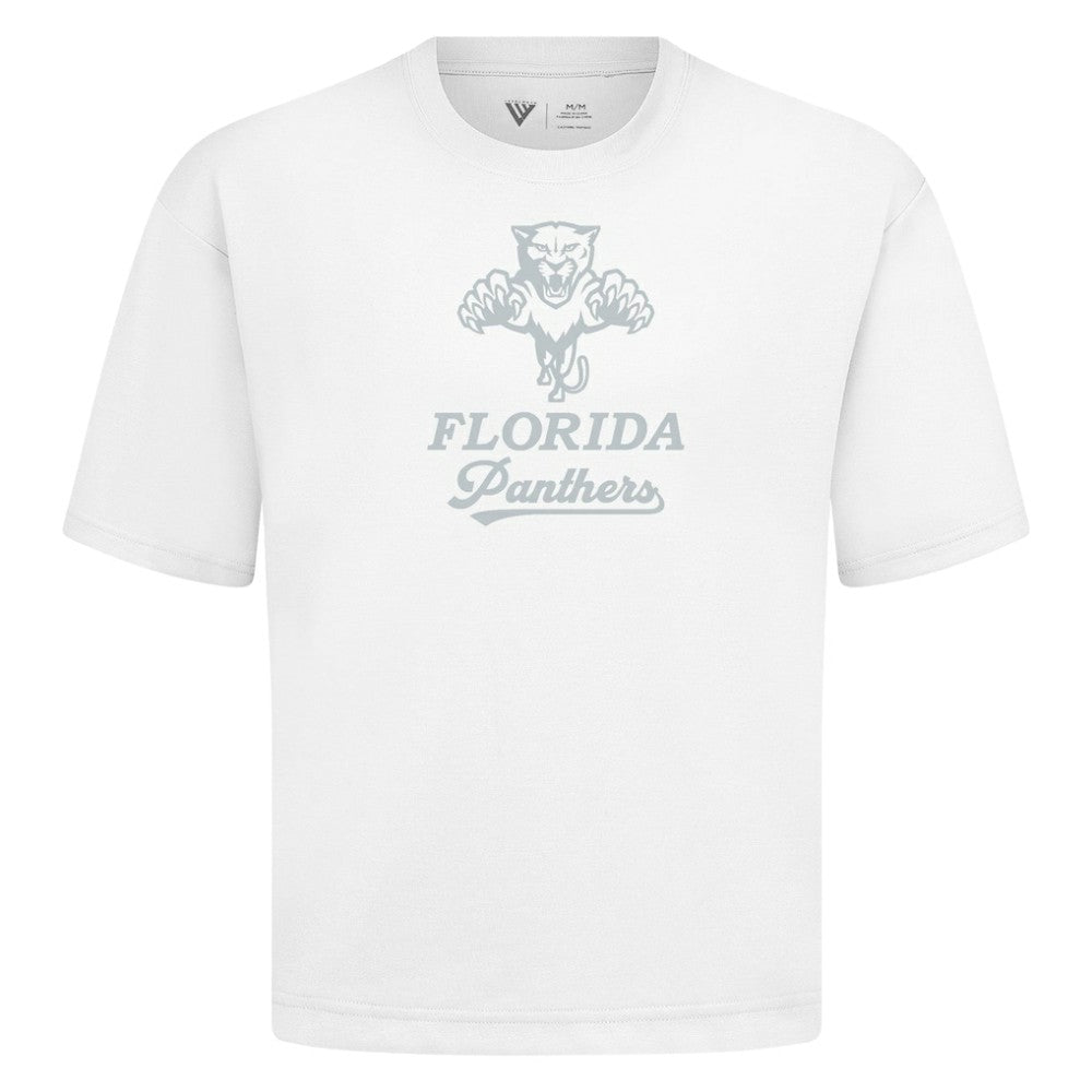 Florida Panthers Levelwear Shadow Surge Luxe Signature Knit T-Shirt - White - NHL 203614034