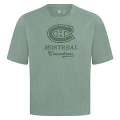 Montreal Canadiens Levelwear Shadow Surge Luxe Signature Knit T-Shirt - Green - NHL 203614045