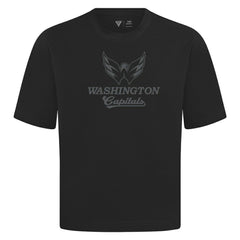 Washington Capitals Levelwear Shadow Surge Luxe Signature Knit T-Shirt - Black - NHL 203614062