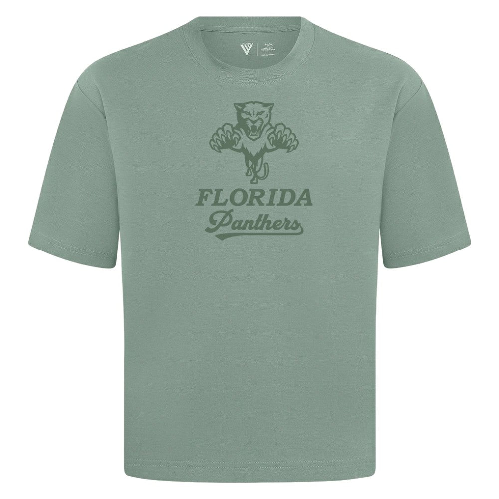 Florida Panthers Levelwear Shadow Surge Luxe Signature Knit T-Shirt - Green - NHL 203614063