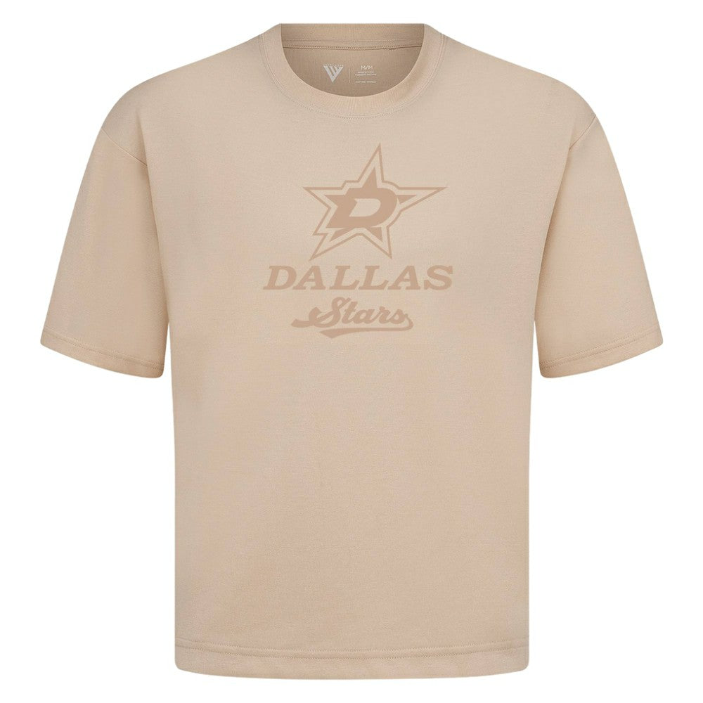 Dallas Stars Levelwear Shadow Surge Luxe Signature Knit T-Shirt - Khaki - NHL 203614065