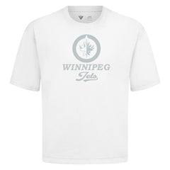 Winnipeg Jets Levelwear Shadow Surge Luxe Signature Knit T-Shirt - White - NHL 203614073