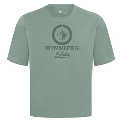 Winnipeg Jets Levelwear Shadow Surge Luxe Signature Knit T-Shirt - Green - NHL 203614076