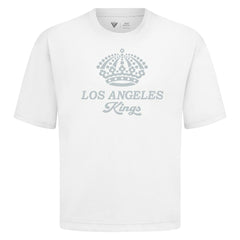 Los Angeles Kings Levelwear Shadow Surge Luxe Signature Knit T-Shirt - White - NHL 203614079