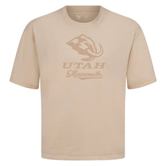 Utah Mammoth Levelwear Shadow Surge Luxe Signature Knit T-Shirt - Khaki - NHL 203614084