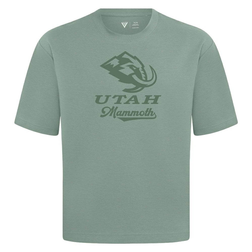 Utah Mammoth Levelwear Shadow Surge Luxe Signature Knit T-Shirt - Green - NHL 203614085