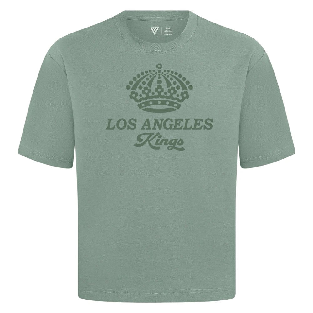 Los Angeles Kings Levelwear Shadow Surge Luxe Signature Knit T-Shirt - Green - NHL 203614091