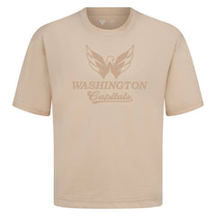 Washington Capitals Levelwear Shadow Surge Luxe Signature Knit T-Shirt - Khaki - NHL 203614100