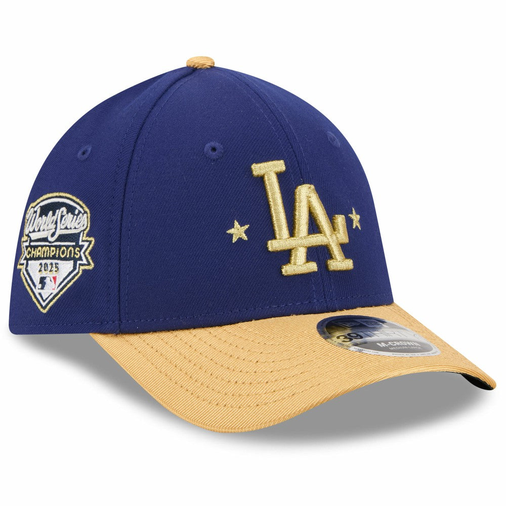Los Angeles Dodgers New Era 2026 Gold Collection M-Crown 39THIRTY Flex Hat - Royal - New Era Lifestyle