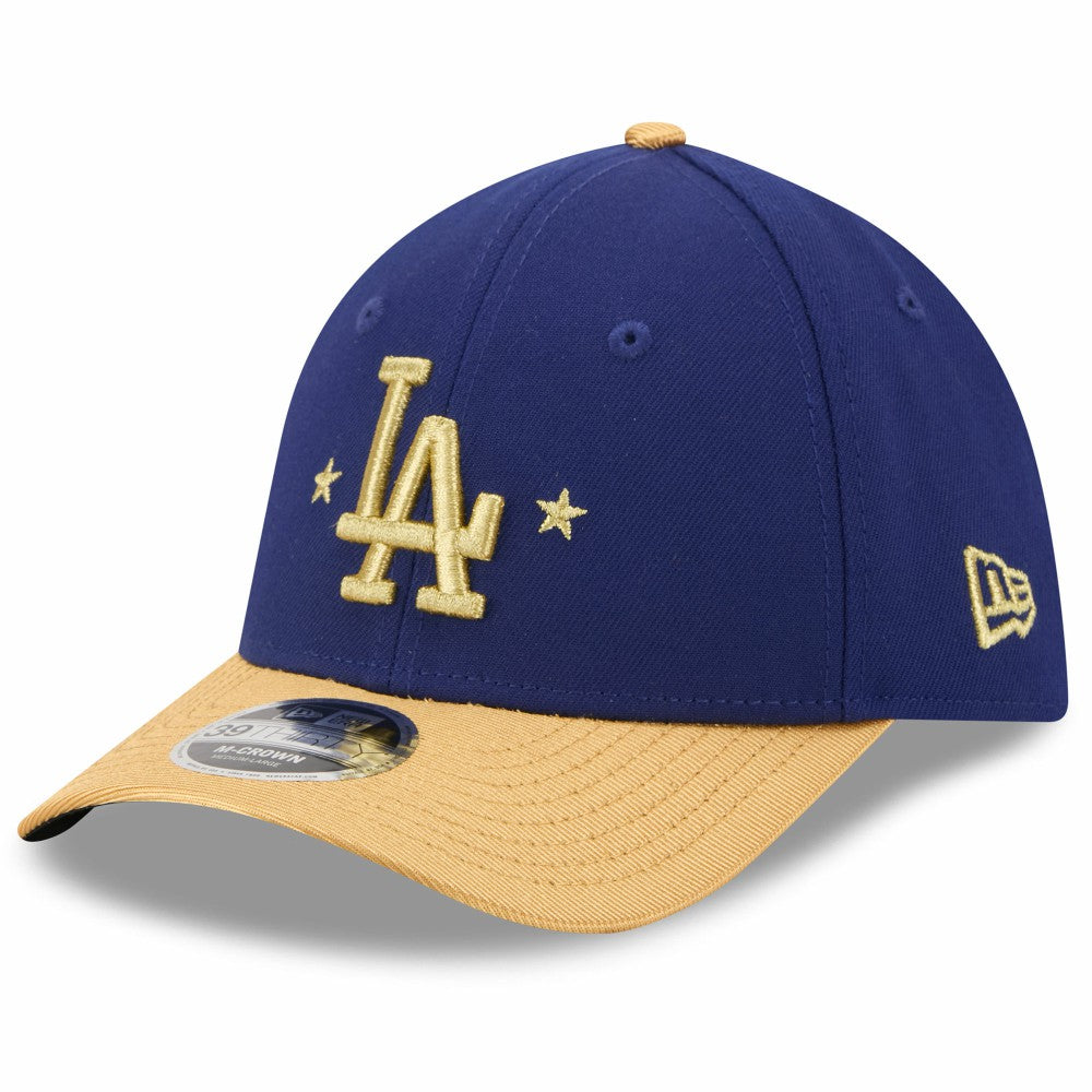 Los Angeles Dodgers New Era 2026 Gold Collection M-Crown 39THIRTY Flex Hat - Royal - New Era Lifestyle