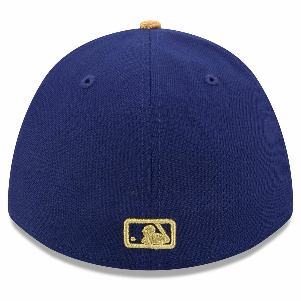 Los Angeles Dodgers New Era 2026 Gold Collection M-Crown 39THIRTY Flex Hat - Royal - New Era Lifestyle