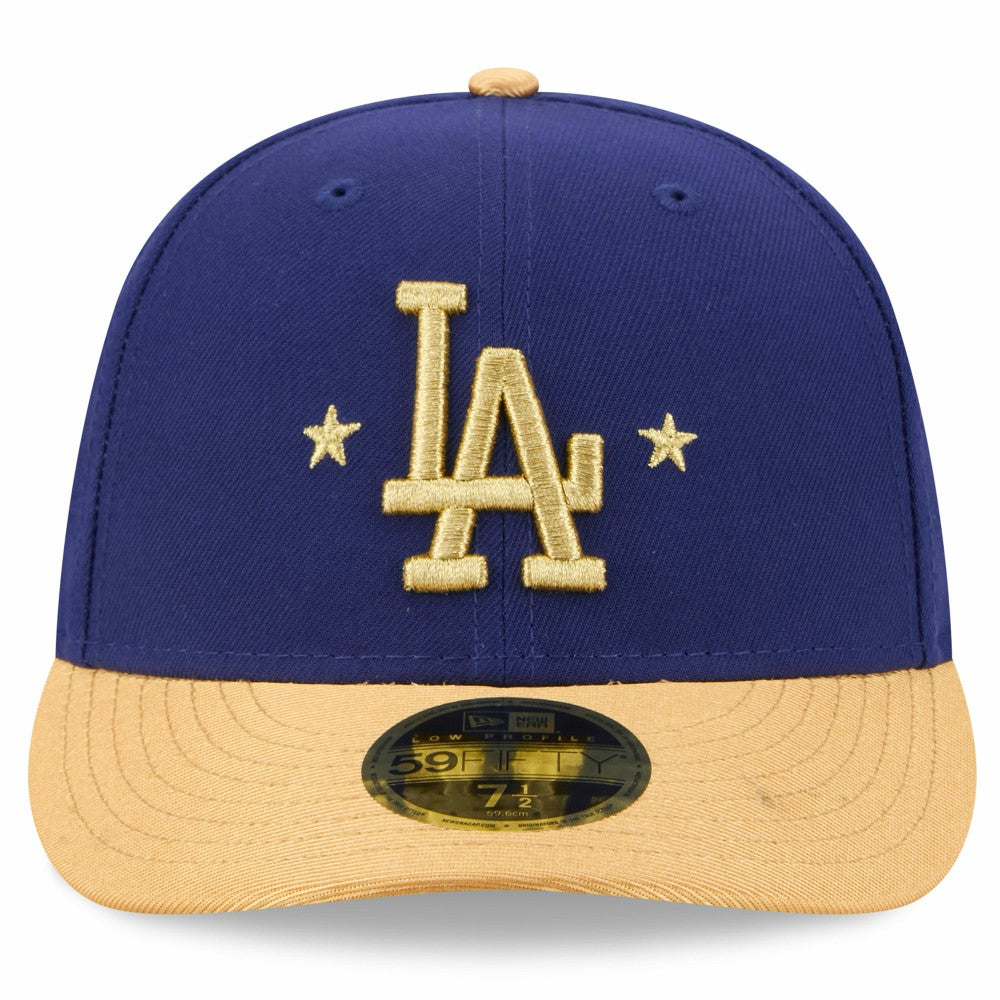 Los Angeles Dodgers New Era 2026 Gold Collection Low Profile 59FIFTY Fitted Hat - Royal - New Era on Sale